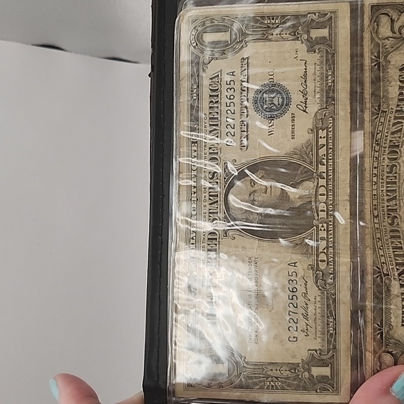 World Reserve Blue Seal $1 & $5 Silver Certificates presidential Dollars - Picture 7 of 10